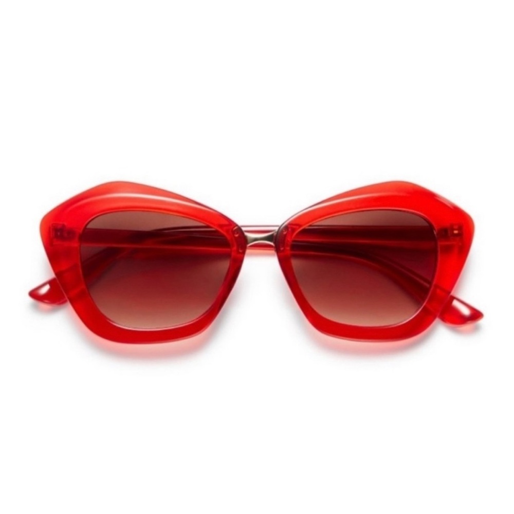 Target x Rhode Collaboration Red Sunglasses Sunnies